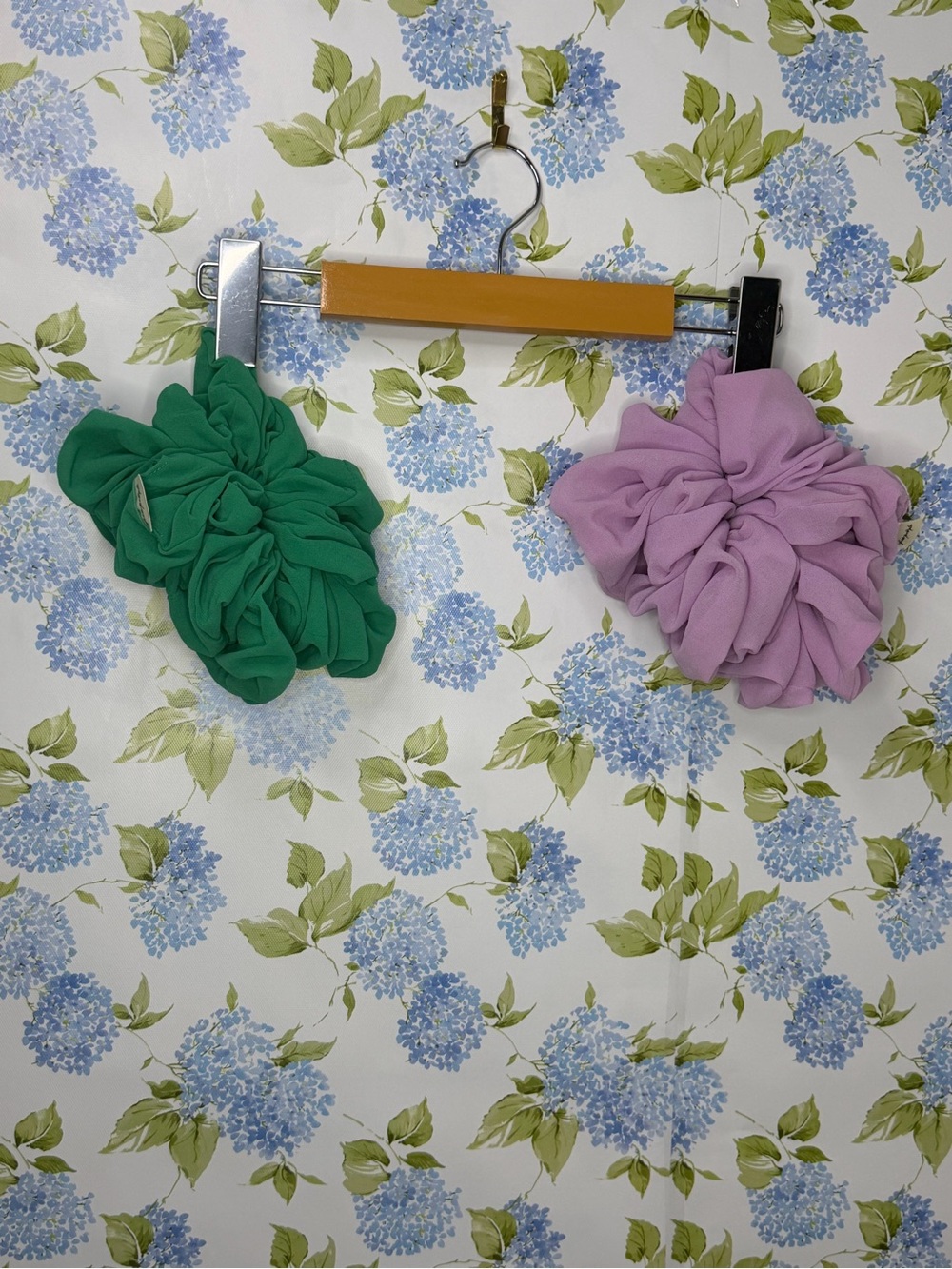3 Free People XL chiffon scrunchies NWOT